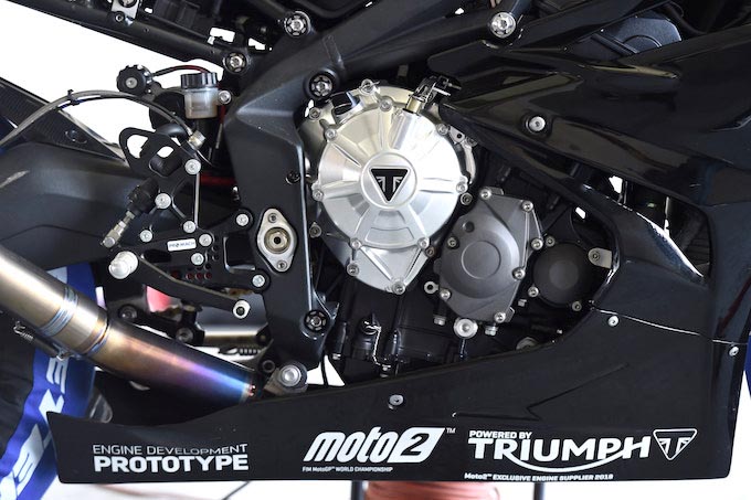 トライアンフ Moto2 プロトタイプの画像