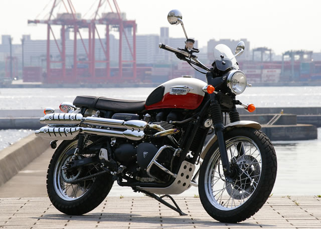 トライアンフ スクランブラー 試乗インプレッション | バージン