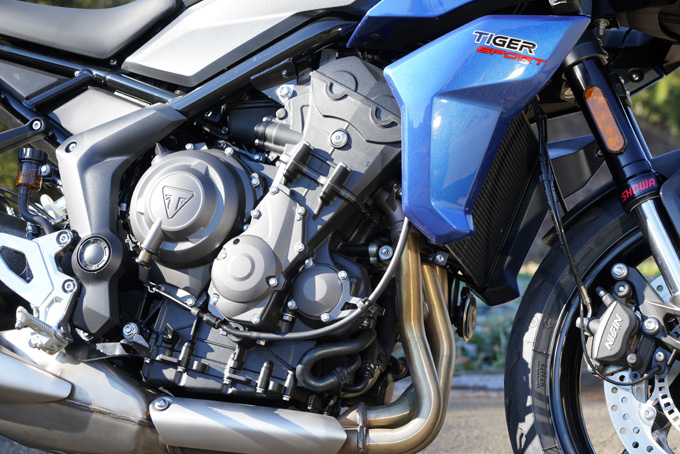 トライアンフのタイガースポーツ660を試乗インプレ!日常使いからロングツーリングまで秀でた使い勝手が魅力の10画像