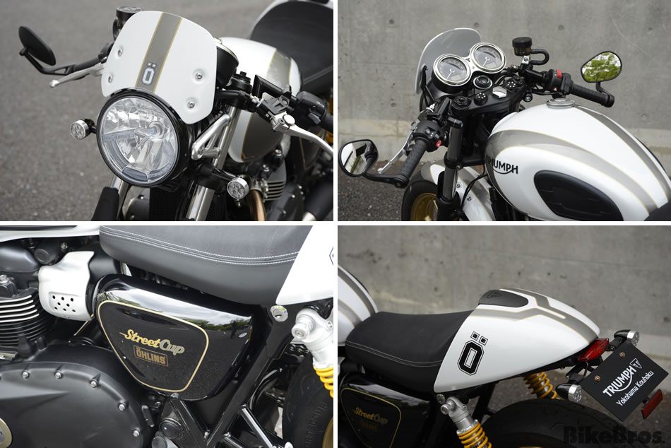 バイクの楽しさを表現する『トライアンフ横浜港北』のオーリンズエディション・カスタム 特集記事＆最新情報