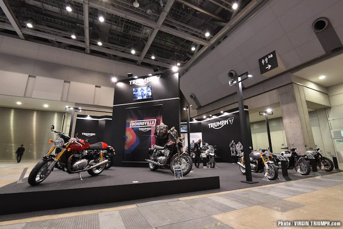 【トライアンフ】東京モーターサイクルショー2016の画像