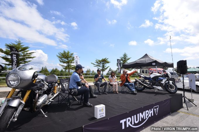 2016 トライアンフナショナルラリーin清里 レポート