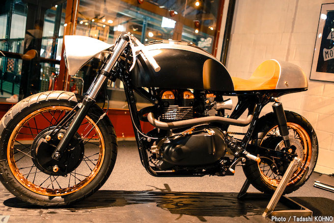 トライアンフを中心としたThe Bike Shed London2017(ザ・バイク