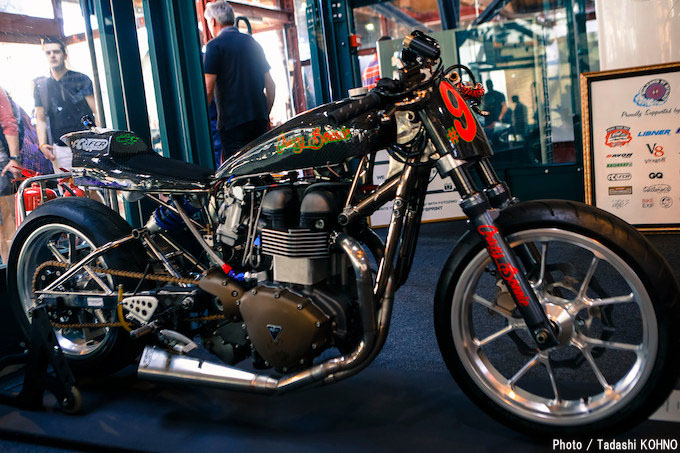 トライアンフを中心としたThe Bike Shed London2017(ザ・バイク