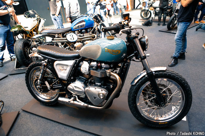 トライアンフを中心としたthe Bike Shed London17 ザ バイクシェッド ロンドン レポート トピックス バージントライアンフ トライアンフを中心としたthe Bike Shed London17 ザ バイクシェッド ロンドン レポート トピックス バージントライアンフ