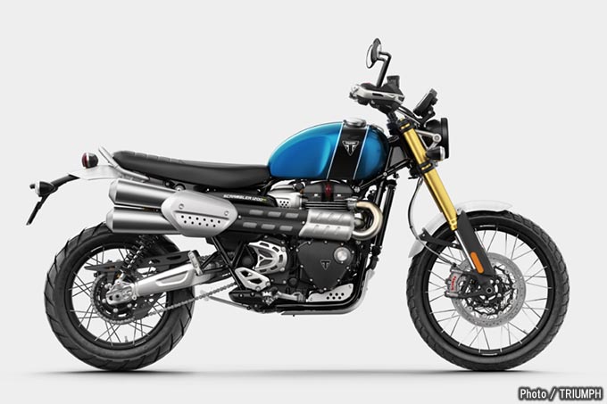 【速報】　トライアンフ ニューモデル Scrambler 1200 XC/XE 発表！の画像