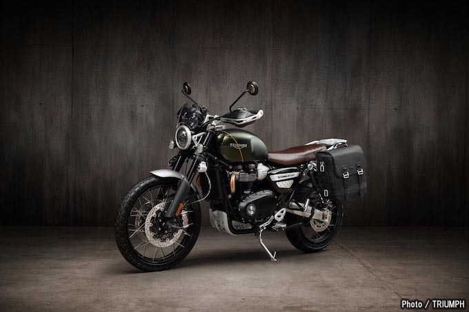 【速報】　トライアンフ ニューモデル Scrambler 1200 XC/XE 発表！の画像