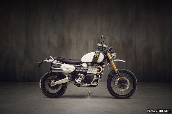 【速報】　トライアンフ ニューモデル Scrambler 1200 XC/XE 発表！の画像