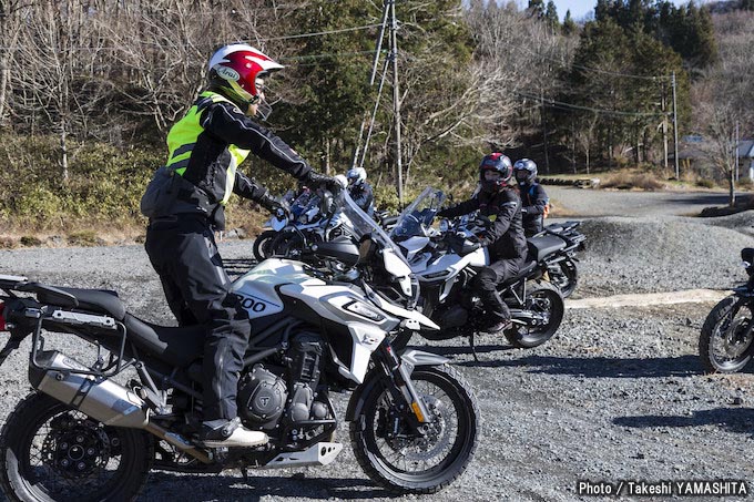 アドベンチャーバイクで遊び尽くせ！「第1回 TRIUMPH ADVENTURE EXPERIENCE in Fuji」レポートの画像