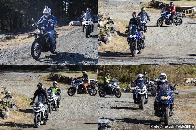 アドベンチャーバイクで遊び尽くせ！「第1回 TRIUMPH ADVENTURE EXPERIENCE in Fuji」レポートの画像