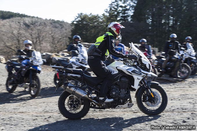 アドベンチャーバイクで遊び尽くせ 第1回 Triumph Adventure Experience In Fuji レポート トピックス バージントライアンフ