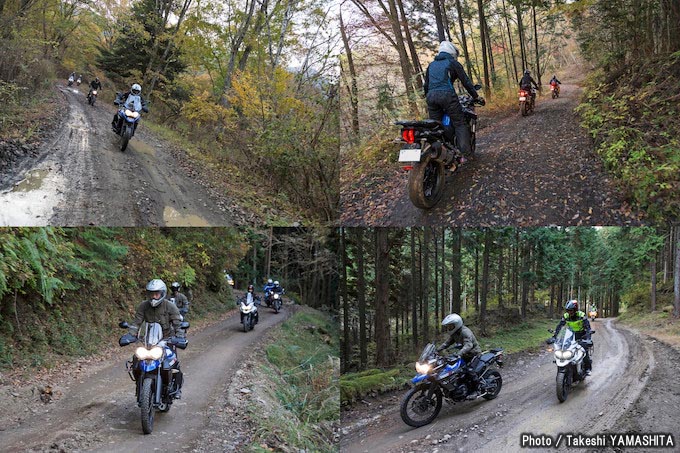 アドベンチャーバイクで遊び尽くせ！「第1回 TRIUMPH ADVENTURE EXPERIENCE in Fuji」レポートの画像