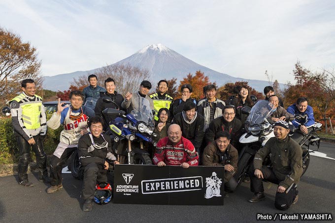 アドベンチャーバイクで遊び尽くせ！「第1回 TRIUMPH ADVENTURE EXPERIENCE in Fuji」レポートの画像