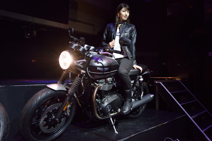 トライアンフ新型スピードツイン発表＆ローンチパーティー「TRIUMPH NIGHT」の画像