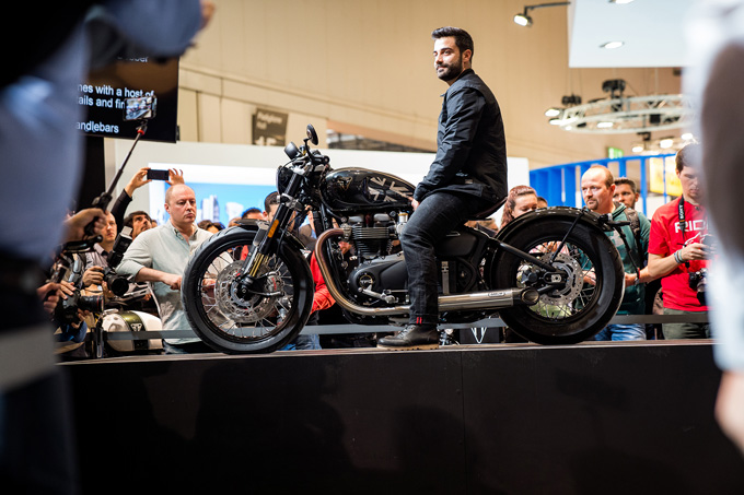 【EICMA2019レポート】「T120 Bud Ekins／T100 Bud Ekins Special Edition」に「THRUXTON RS」、「Bobber TFC」をワールドローンチの画像