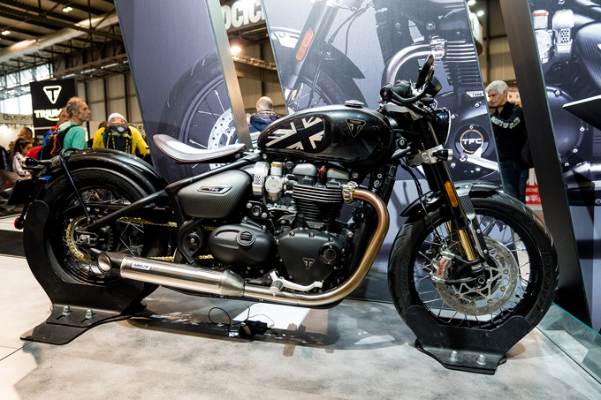 【EICMA2019レポート】「T120 Bud Ekins／T100 Bud Ekins Special Edition」に「THRUXTON RS」、「Bobber TFC」をワールドローンチの画像