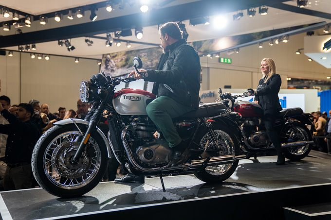 【EICMA2019レポート】「T120 Bud Ekins／T100 Bud Ekins Special Edition」に「THRUXTON RS」、「Bobber TFC」をワールドローンチの画像