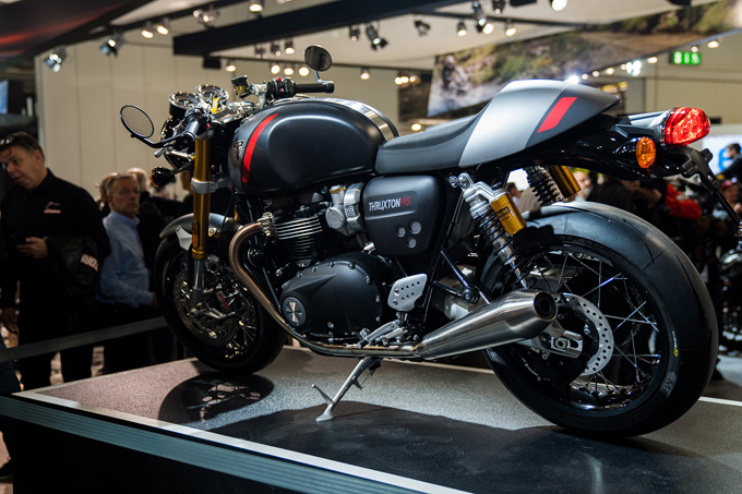 【EICMA2019レポート】「T120 Bud Ekins／T100 Bud Ekins Special Edition」に「THRUXTON RS」、「Bobber TFC」をワールドローンチの画像