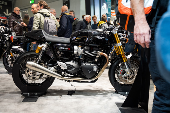 【EICMA2019レポート】「T120 Bud Ekins／T100 Bud Ekins Special Edition」に「THRUXTON RS」、「Bobber TFC」をワールドローンチの画像