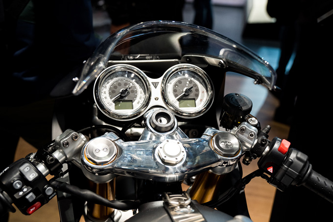 【EICMA2019レポート】「T120 Bud Ekins／T100 Bud Ekins Special Edition」に「THRUXTON RS」、「Bobber TFC」をワールドローンチの画像