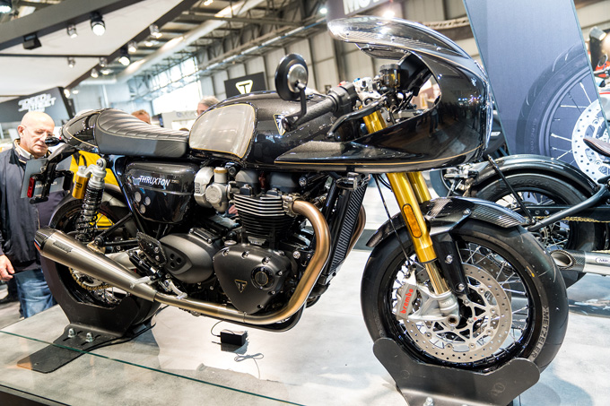 【EICMA2019レポート】「T120 Bud Ekins／T100 Bud Ekins Special Edition」に「THRUXTON RS」、「Bobber TFC」をワールドローンチの画像