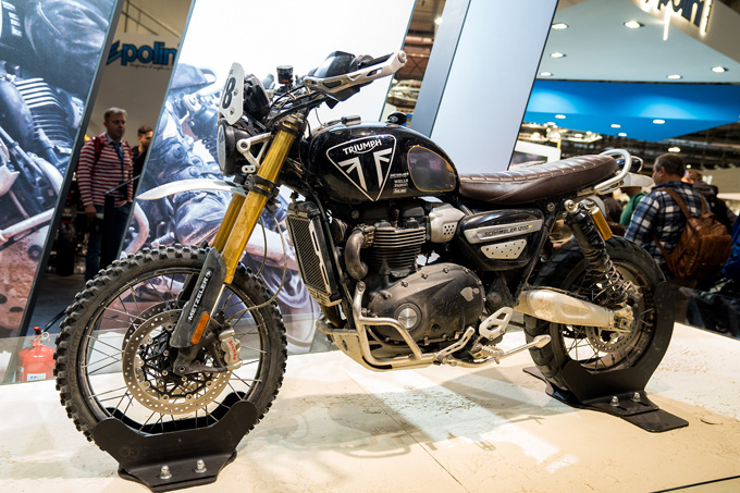 【EICMA2019レポート】「T120 Bud Ekins／T100 Bud Ekins Special Edition」に「THRUXTON RS」、「Bobber TFC」をワールドローンチの画像