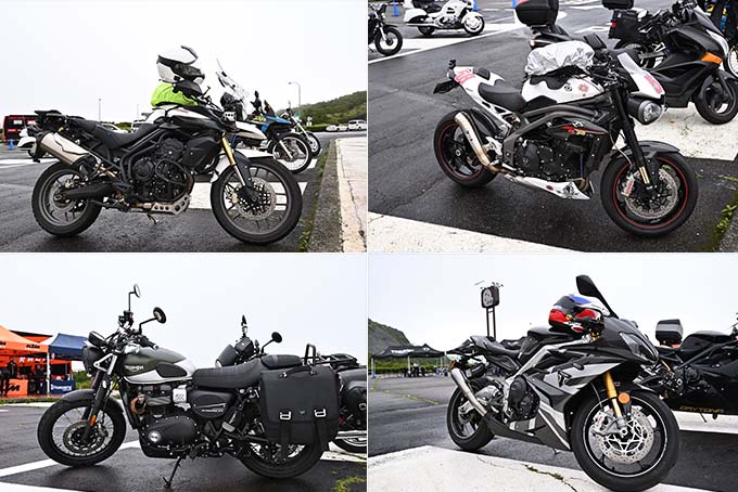 トライアンフの最新モデルをじっくり試乗！「TRIUMPH ALL TEST RIDE」レポートの19画像