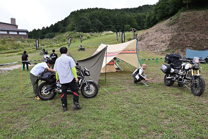 トライアンフを愛するライダーとしての一体感が魅力の「2020 Triumph National Rally in SAKUDAIRA (トライアンフ・ナショナル・ラリー in 佐久平)」レポートの14画像