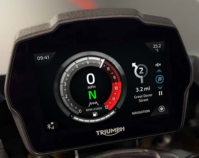 トライアンフが新型「SPEED TRIPLE 1200 RS」を発表！フルモデルチェンジで革新の走りを手に入れた‼の09画像