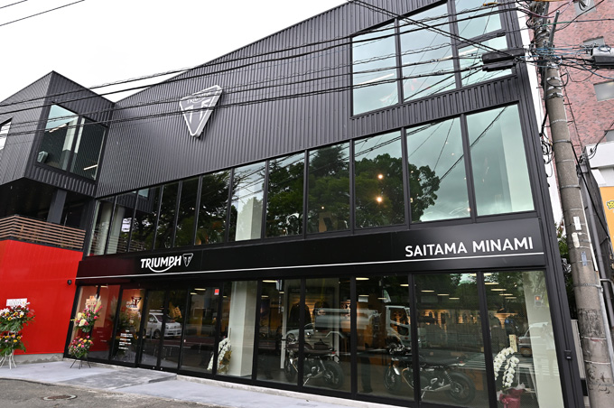 埼玉県唯一のトライアンフ正規販売店「トライアンフ埼玉南」が8/19にグランドオープン！の01画像