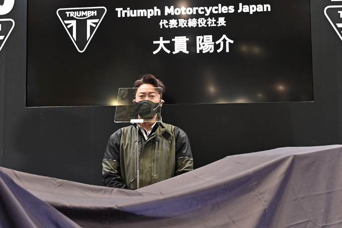 注目の新型タイガー1200が展示された「東京モーターサイクルショー2022」トライアンフブースレポート！の01画像