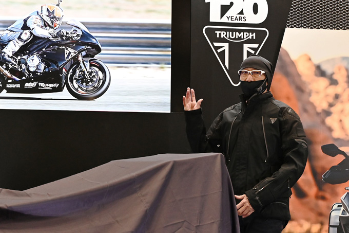 注目の新型タイガー1200が展示された「東京モーターサイクルショー2022」トライアンフブースレポート！の02画像