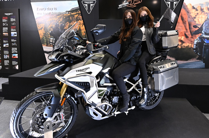 ト注目の新型タイガー1200が展示された「東京モーターサイクルショー2022」トライアンフブースレポート！の05画像