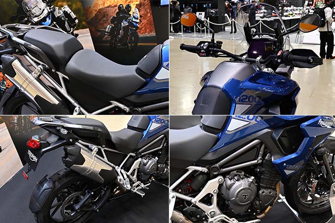 注目の新型タイガー1200が展示された「東京モーターサイクルショー2022」トライアンフブースレポート！の07画像