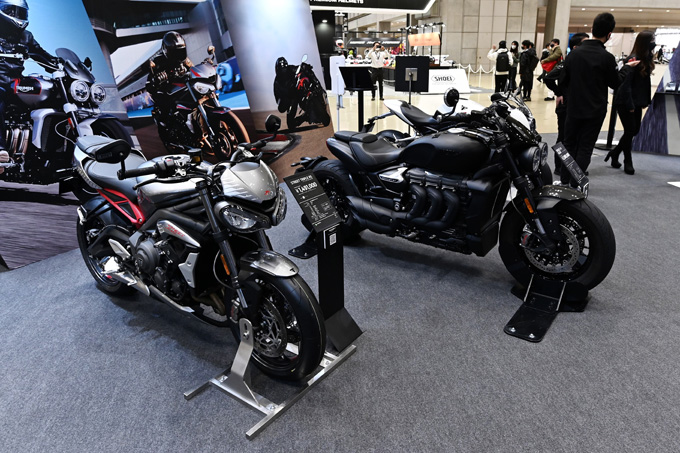 注目の新型タイガー1200が展示された「東京モーターサイクルショー2022」トライアンフブースレポート！の11画像