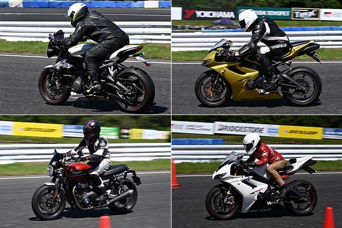 初心者大歓迎！トライアンフのサーキット講習会「トライアンフ・ライディング・アカデミー（＝TRA）」 レポート　の14画像