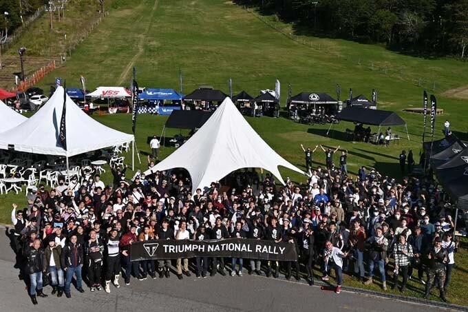 トライアンフを愛するライダーが集結！「TRIUMPH NATIONAL RALLY 2022 in FUJIMIKOUGEN-RESORT (トライアンフ ナショナル ラリーin富士見高原リゾート )」レポートのmain画像