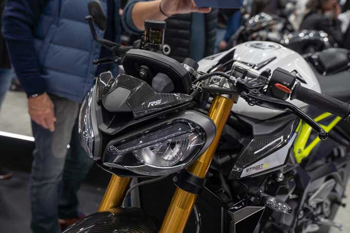 【ミラノモーターサイクルショー2022(EICMA2022）レポート】トライアンフは新型ストリートトリプルやクロームコレクションを展示の02画像