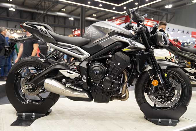 【ミラノモーターサイクルショー2022(EICMA2022）レポート】トライアンフは新型ストリートトリプルやクロームコレクションを展示の11画像