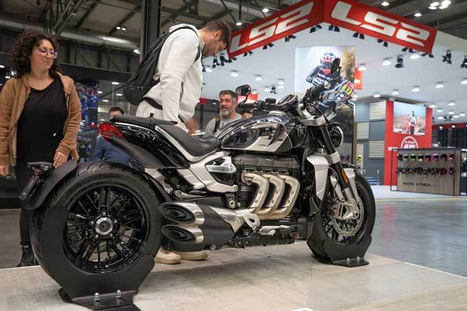 【ミラノモーターサイクルショー2022(EICMA2022）レポート】トライアンフは新型ストリートトリプルやクロームコレクションを展示の16画像