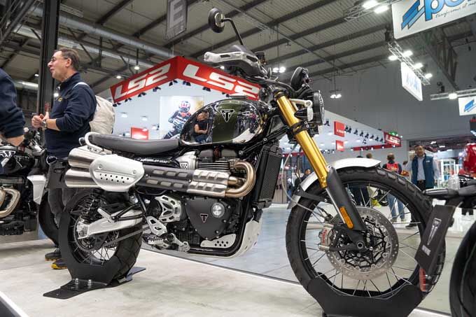 【ミラノモーターサイクルショー2022(EICMA2022）レポート】トライアンフは新型ストリートトリプルやクロームコレクションを展示の17画像