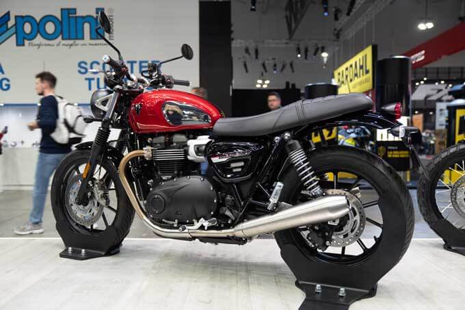 【ミラノモーターサイクルショー2022(EICMA2022）レポート】トライアンフは新型ストリートトリプルやクロームコレクションを展示の24画像