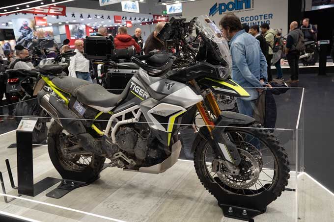 【ミラノモーターサイクルショー2022(EICMA2022）レポート】トライアンフは新型ストリートトリプルやクロームコレクションを展示の29画像