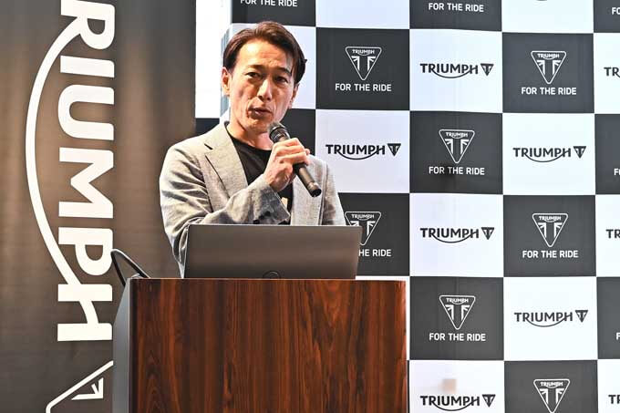 トトライアンフ正規販売店「トライアンフ松本」オープニングセレモニー＆プレスカンファレンスレポート！の05画像