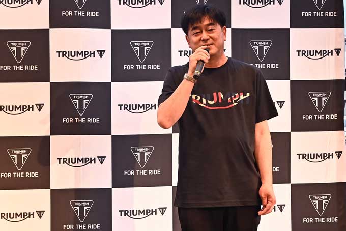 トライアンフ正規販売店「トライアンフ松本」オープニングセレモニー＆プレスカンファレンスレポート！の31画像