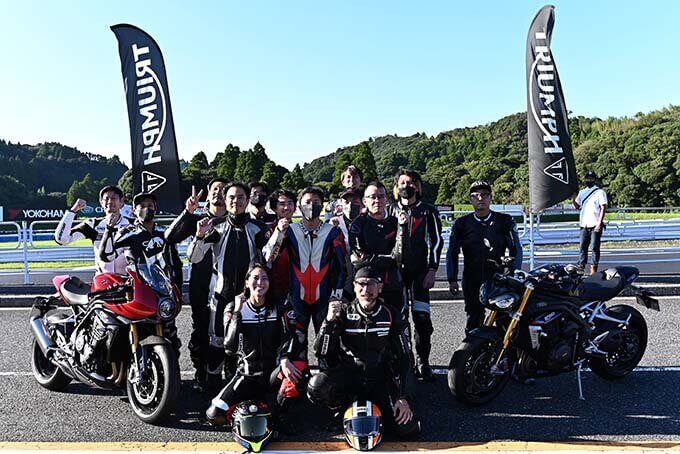 全メーカーの大型バイクオーナー大歓迎！トライアンフのサーキット講習会「トライアンフ・ライディング・アカデミー2023」の参加者募集中！！ の01画像