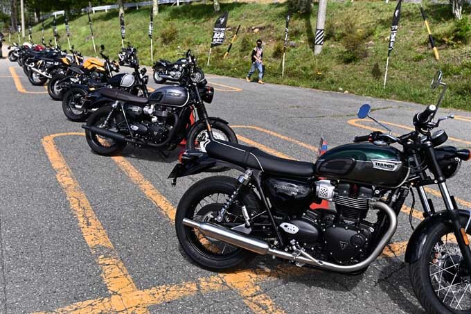 トライアンフを愛するライダーが集結！「TRIUMPH NATIONAL RALLY 2022 in FUJIMIKOUGEN-RESORT (トライアンフ ナショナル ラリーin富士見高原リゾート )」レポートの08画像