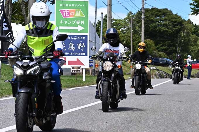 トライアンフを愛するライダーが集結！「TRIUMPH NATIONAL RALLY 2022 in FUJIMIKOUGEN-RESORT (トライアンフ ナショナル ラリーin富士見高原リゾート )」レポートの09画像