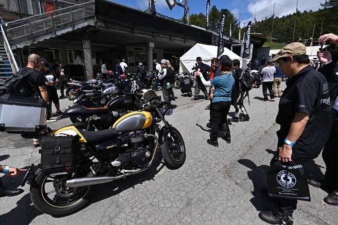 トライアンフを愛するライダーが集結！「TRIUMPH NATIONAL RALLY 2022 in FUJIMIKOUGEN-RESORT (トライアンフ ナショナル ラリーin富士見高原リゾート )」レポートの35画像