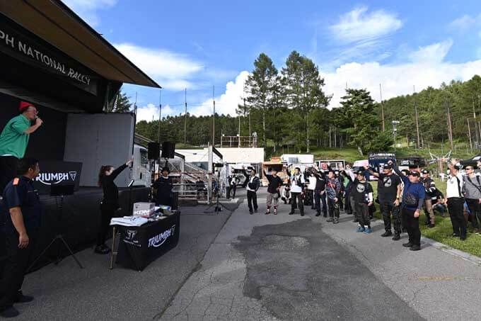 トライアンフを愛するライダーが集結！「TRIUMPH NATIONAL RALLY 2022 in FUJIMIKOUGEN-RESORT (トライアンフ ナショナル ラリーin富士見高原リゾート )」レポートの48画像